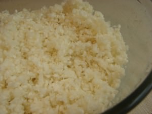 Rice the cauliflower in a food processor