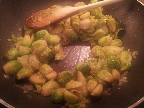 Sprouts have absorbed fats and liquid