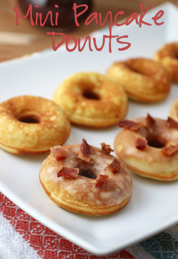 A super simple #keto #lowcarb mini pancake donut recipe in celebration of National #Donut Day! Celebrate with us at www.ruled.me/