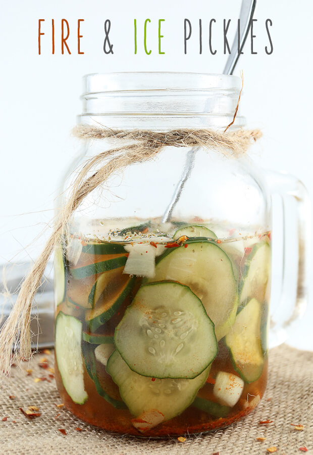 A #lowcarb way to get crunch, sweet, and spice into any dish you want! Fire & Ice Pickles. Shared via //www.ruled.me/