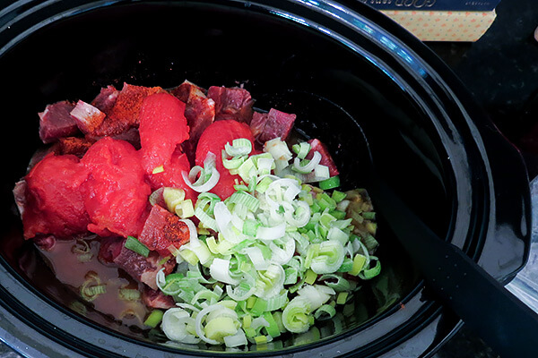 Slow Cooker Steak Lovers Chili