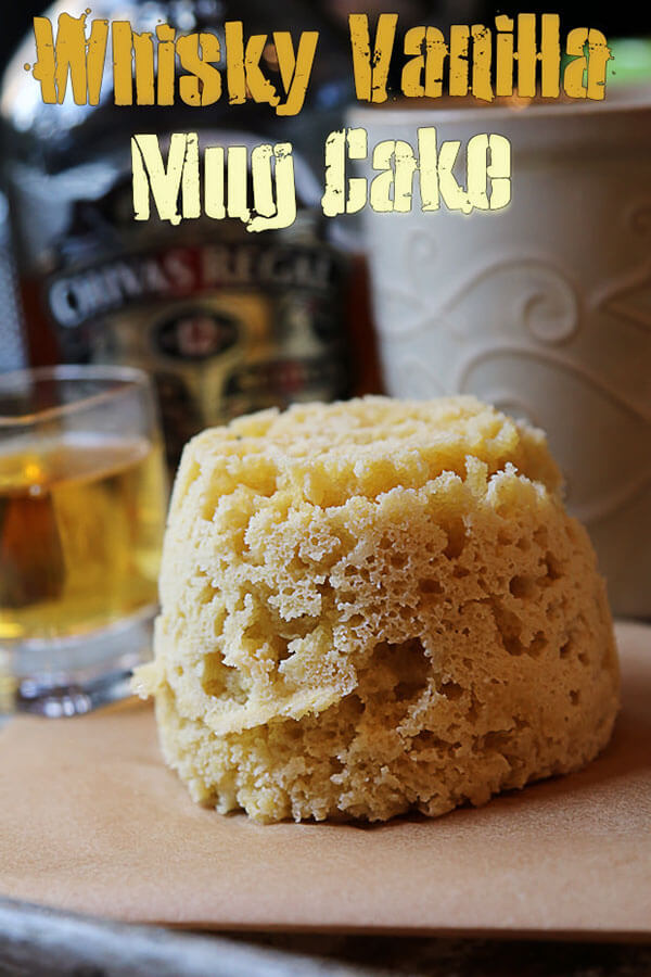 Vanilla Whisky Keto Mug Cake
