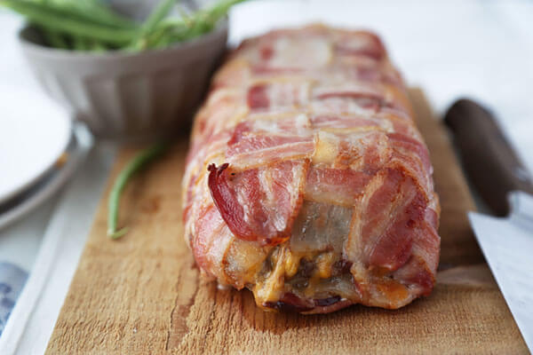 Low Carb Bacon Meatloaf