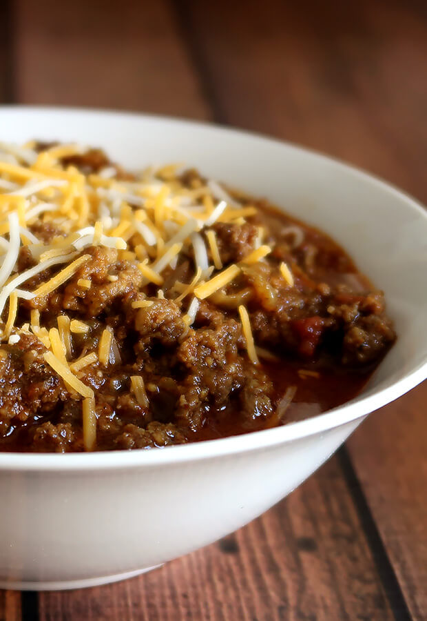 Beanless Low Carb Chili Con Carne Ruled Me