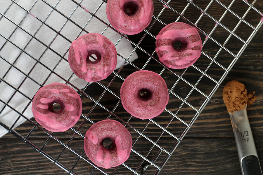 Keto Valentines: Red Velvet Doughnuts!