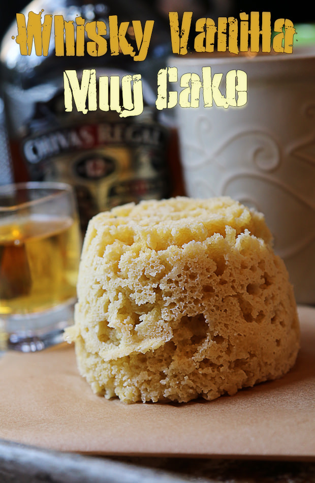 Vanilla Whisky Keto Mug Cake | Shared via www.ruled.me