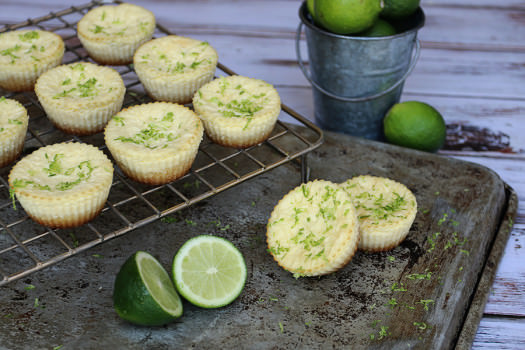Click to see how to make the low carb key lime cheesecakes