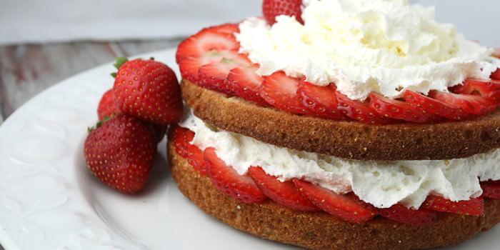 Low Carb Strawberry Shortcake