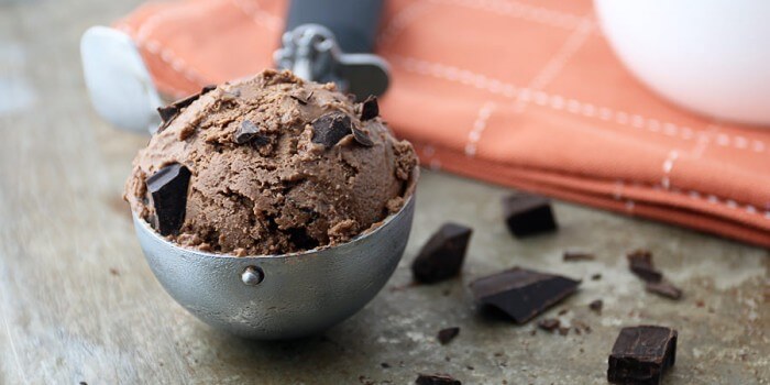 Chocolate Chunk Avocado Ice Cream