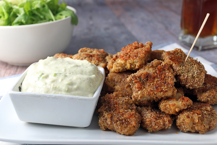 Low Carb Zesty Chicken Nuggets