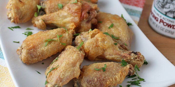 Perfectly Crisp Baked Chicken Wings