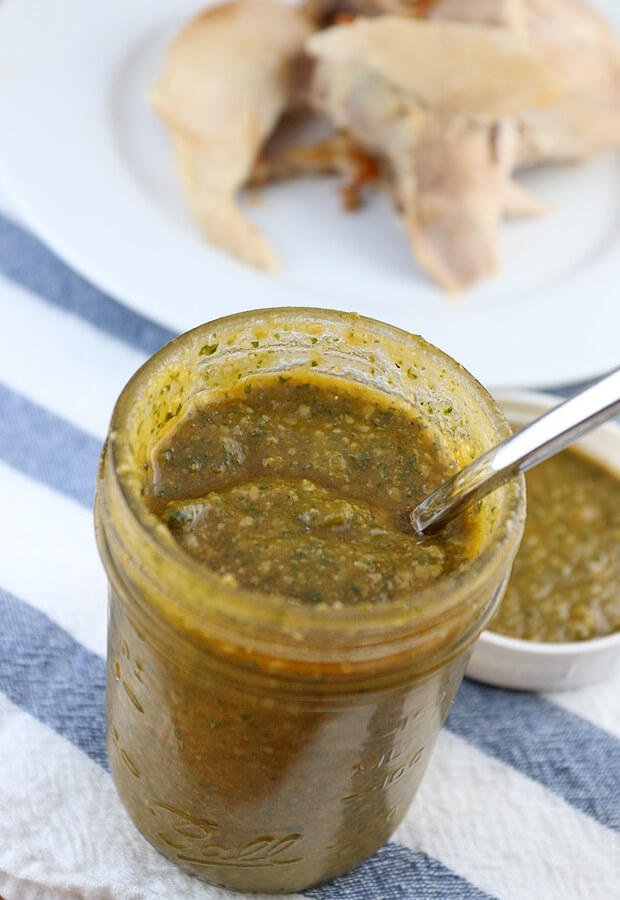 One of the quickest #keto pesto sauces you can make at home in under 5 minutes. Shared via www.ruled.me/