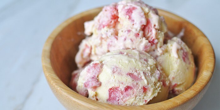 Strawberry Swirl Ice Cream