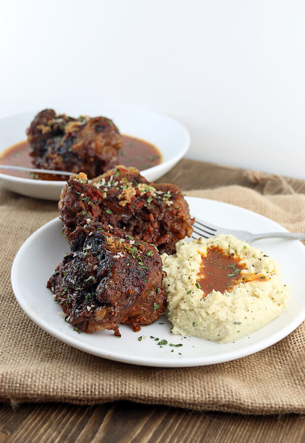 Low and slow oxtails with a keto gravy on the side. A beautifully tender dish with flavor to back it up! Shared via //www.ruled.me/