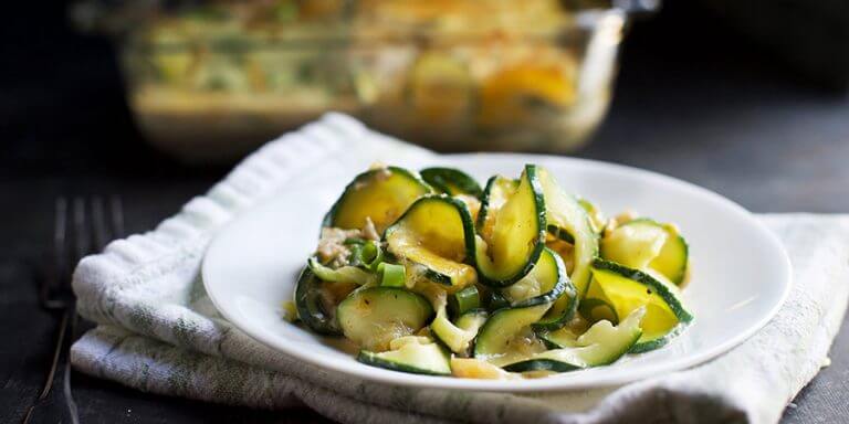 Creamy Crab Zucchini Casserole - Ruled Me