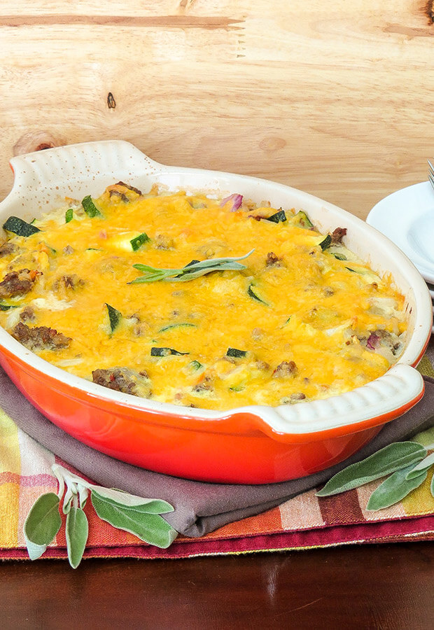 The perfect low carb casserole for feeding your whole family!
