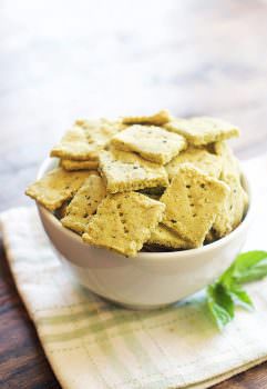 Pesto Keto Crackers - Ruled Me