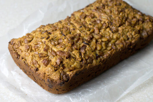 Click to see how to make the Keto Zucchini Bread with Walnuts