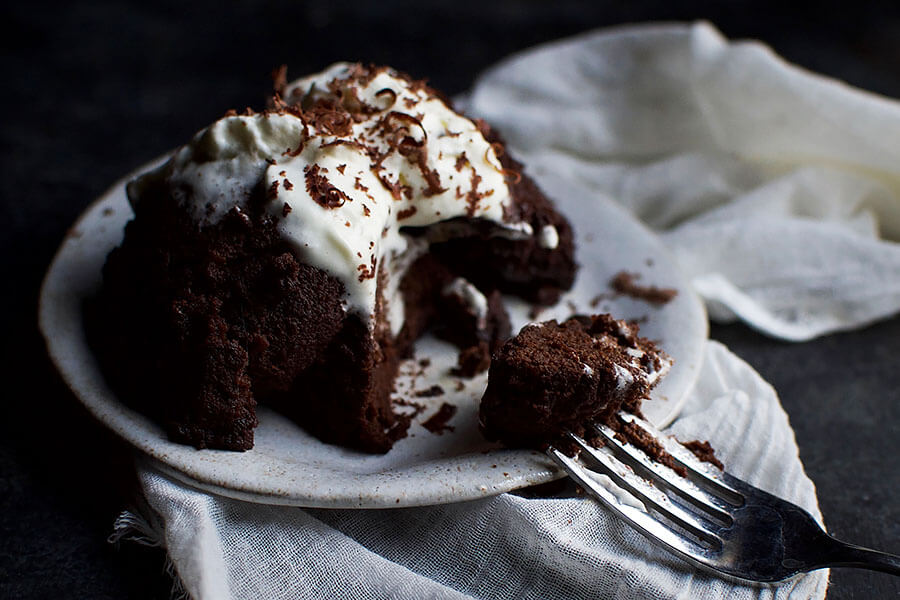 Slow-Cooker Mocha Pudding Cake - Ruled Me