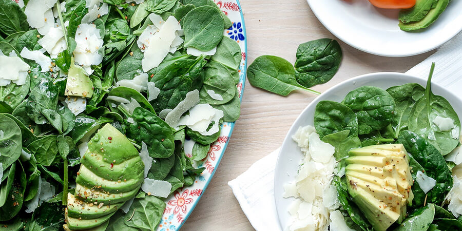 Spinach & Watercress Keto Salad