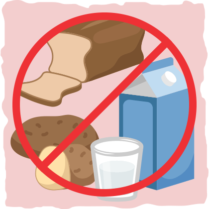 Restricting carbohydrates and dairy should be beneficial.