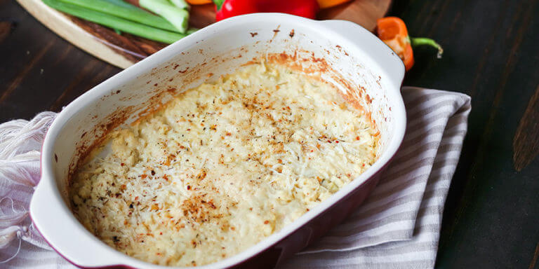 Cheesy Hearts of Palm Dip - Ruled Me