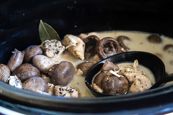 Herb Chicken and Mushroom Stew