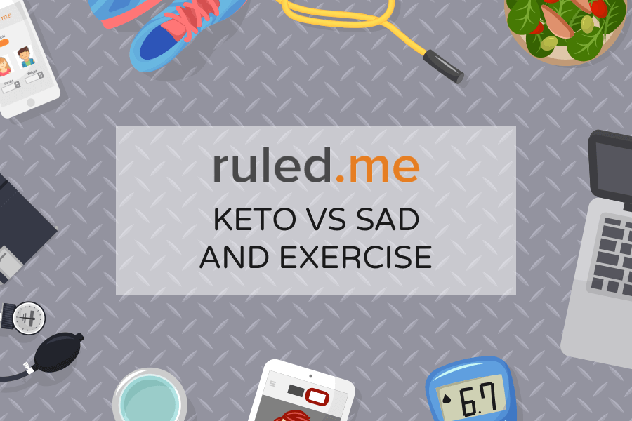 Ketogenic Diet vs. SAD and Exercise