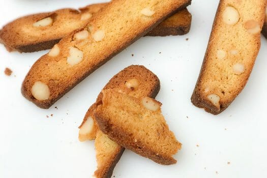 Speculoos and Macadamia Biscotti
