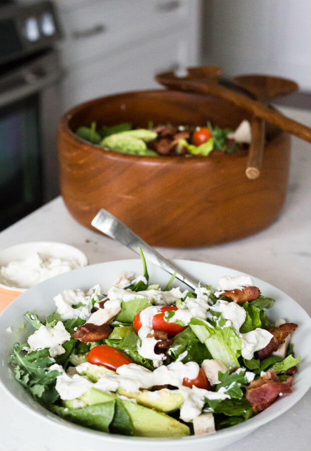 Blue Cheese and Bacon Salad