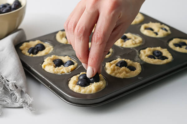 Keto Blueberry Pancake Bites