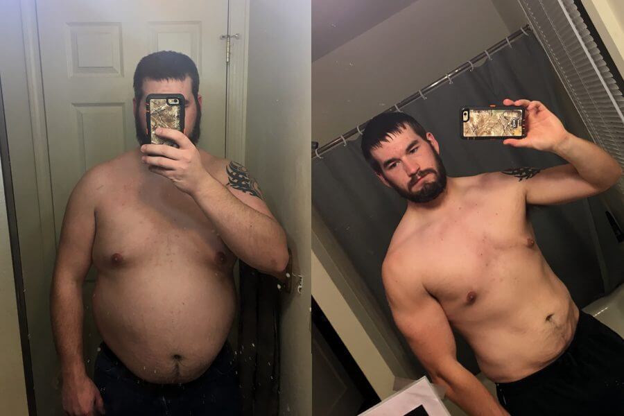 Christopher Lost Almost 100 Lbs and Gained Confidence
