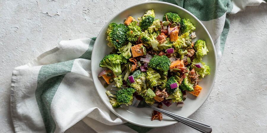 Tangy Keto Broccoli Salad