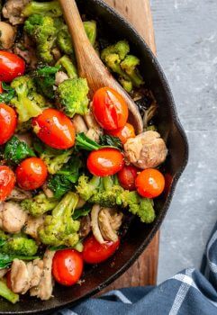 Italian Chicken Skillet - Ruled Me