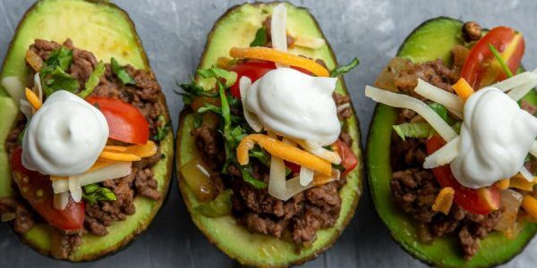 Keto Taco Stuffed Avocados - Ruled Me