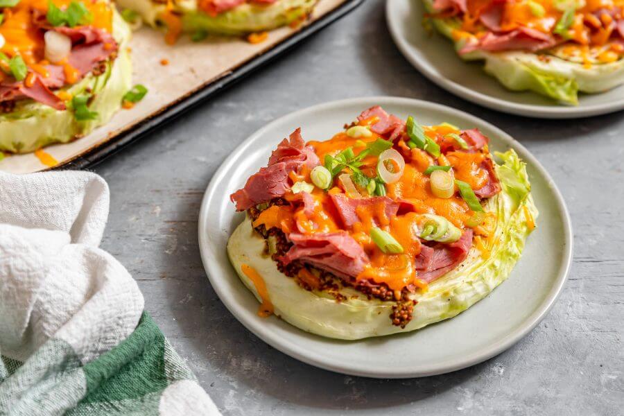 Keto Cabbage Pizzas Featured