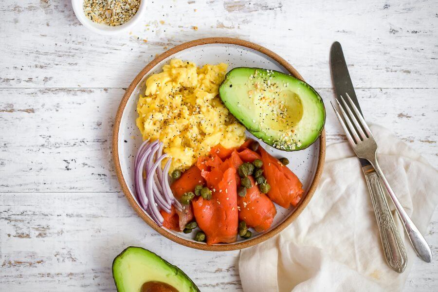 Smoked Salmon Brunch Bowl Featured