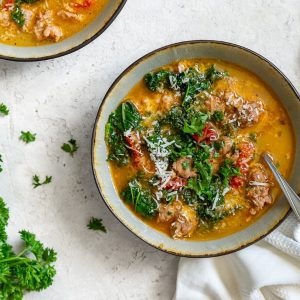 Keto Instant Pot Tuscan Soup Featured