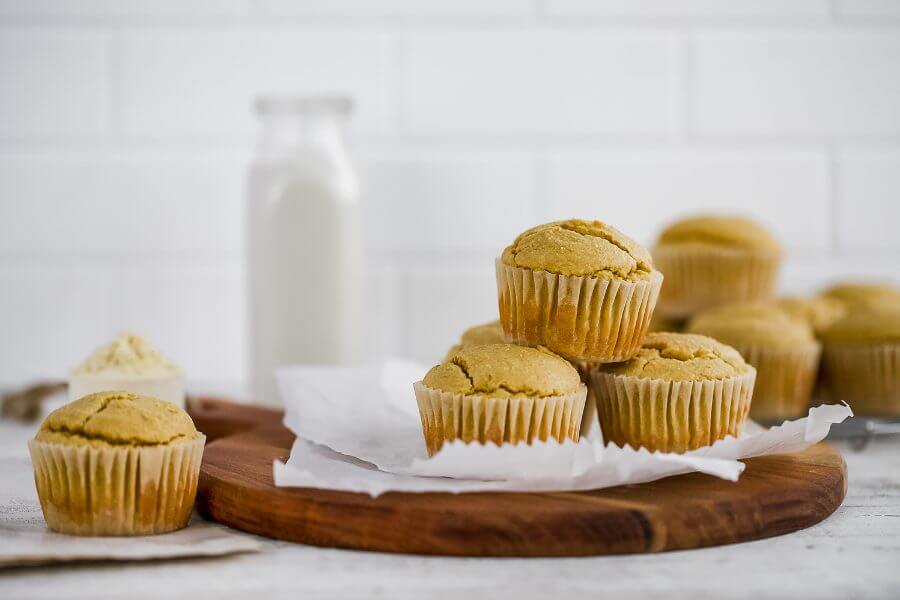 Keto Breakfast Blender Muffins Featured