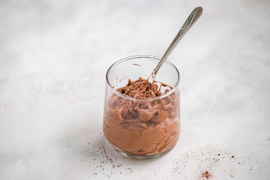Keto Frosty Chocolate Shake Featured