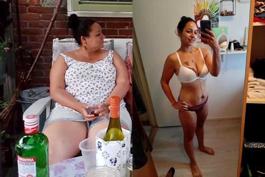 Joyce Before and After Keto