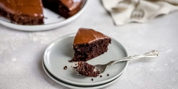 Low Carb Oven Baked Chocolate Cake - Ruled Me