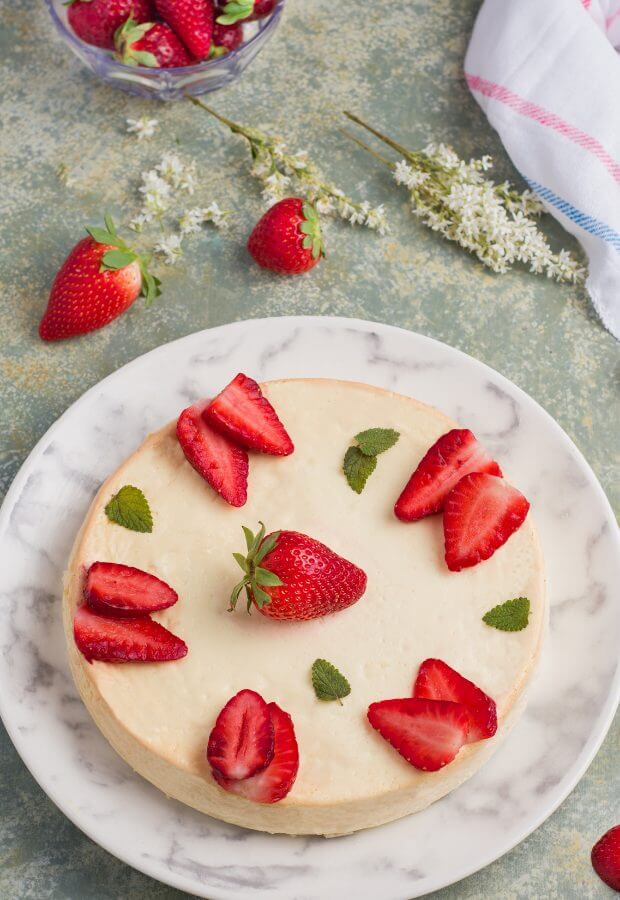 Low Carb Cheesecake Long