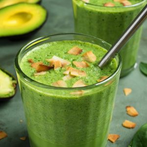Keto Green Smoothie Featured