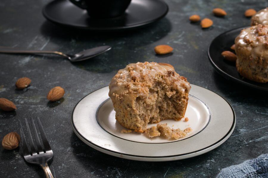 Keto Coffee Cake Muffins Featured