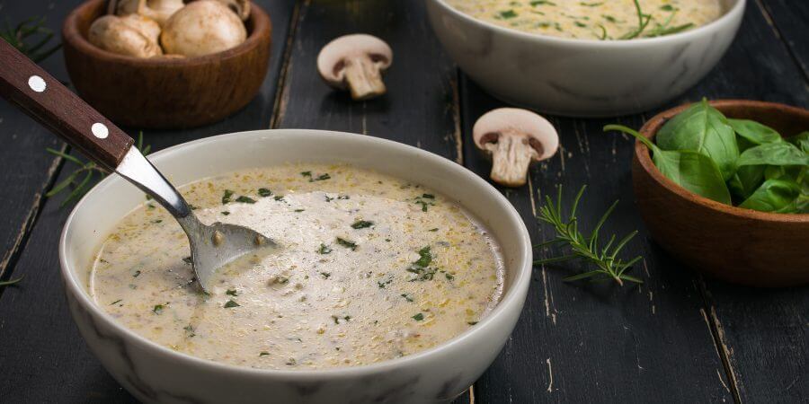 Keto Mushroom Soup Second