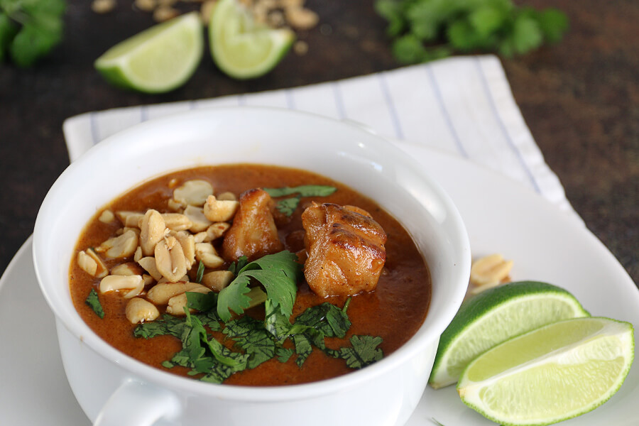 Keto Thai Massaman Curry with Chicken