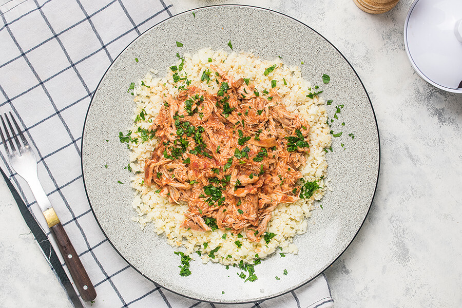 Easy Keto Pulled Mexican Chicken